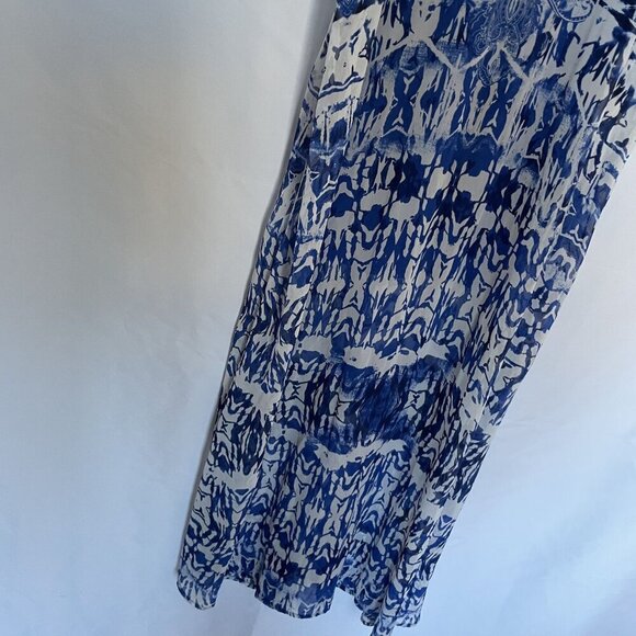 Express royal blue maxi dress sundress summery women's size XS casual adjustable - Picture 3 of 7
